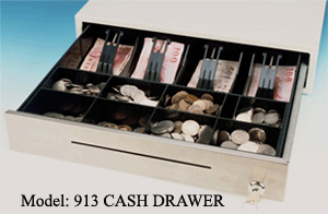 Cash Drawer for E-913 Xtra Heavy Duty RS232