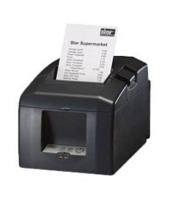 Star Micronics TSP654 Charcoal Ethernet/USB Receipt Printer