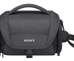 Sony LCSU21 Medium Carry Case Black