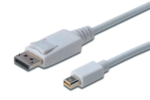 Digitus mini DisplayPort v1.1 (M) to DisplayPort (M) 2m Monitor Cable 3 13641 519153