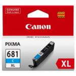 Canon CLI681XLC Cyan High Yield Ink Cartridge 2 16490 289711
