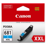 Canon CLI681XXLC Extra High Yield Cyan Ink Cartridge 2 16491 299711