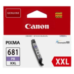 Canon CLI681XXLPB Extra High Yield Photo Blue Ink Cartridge 2 16500 569711