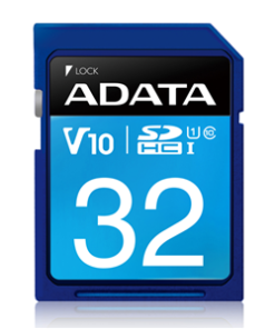 ADATA Premier UHS-I V10 SDHC Card 32GB