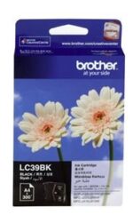 Brother LC39BK Black Ink Cartridge 2 17096 4142811