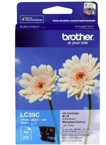 Brother LC39C Cyan Ink Cartridge