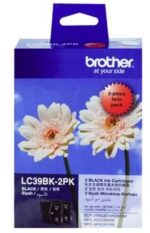 Brother LC39BK2PK Black Ink Cartridge Twin Pack 3 17100 10142811