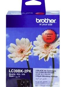 Brother LC39BK2PK Black Ink Cartridge Twin Pack