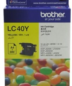 Brother LC40Y Yellow Ink Cartridge