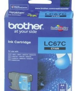 Brother LC67C Cyan Ink Cartridge