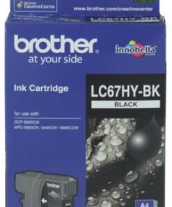 Brother LC67HYBK Black High Yield Ink Cartridge