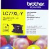 Brother LC77XLY Yellow High Yield Ink Cartridge 3 17138 45162811