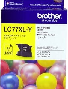 Brother LC77XLY Yellow High Yield Ink Cartridge