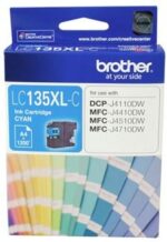 Brother LC135XLC Cyan High Yield Ink Cartridge 3 17154 0152911