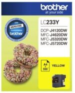 Brother LC233Y Yellow Ink Cartridge 3 17165 17162911