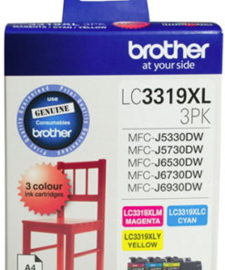 Brother LC3319XL3PK 3 pack CMY High Yield Ink Cartridges