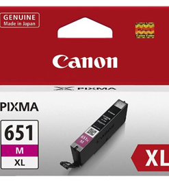 Canon CLI651XLM Magenta High Yield Ink Cartridge