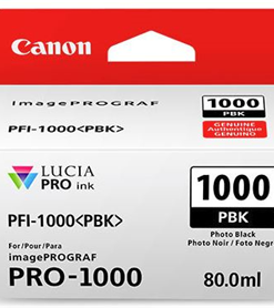 Canon PFI-1000PBK Pigment Black Ink Tank