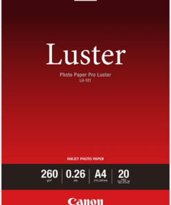 Canon LU-101 A4 Luster 260gsm Photo Paper Pro - 20 Sheets