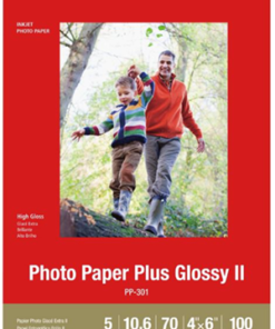 Canon PP-301 4x6 Glossy II 275gsm Photo Paper - 100 Sheets