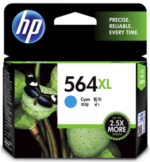 HP 564XL High Yield Cyan Ink Cartridge 2 17416 510812