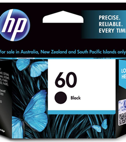 HP 60 Black Ink Cartridge