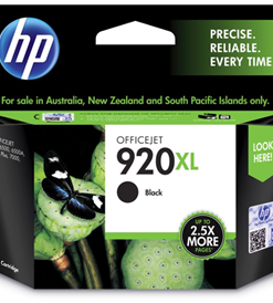 HP 920XL Black High Yield Ink Cartridge