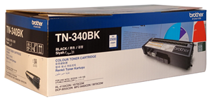 Brother TN-340BK Black Toner 1 Brother TN-340BK Black Toner