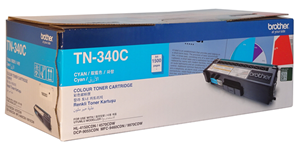 Brother TN-340C Cyan Toner 1 Brother TN-340C Cyan Toner