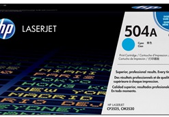 HP 504A Cyan Toner