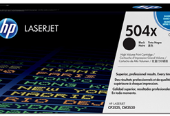 HP 504X High Yield Black Toner