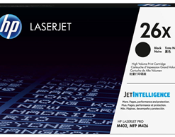 HP 26X Black High Yield Toner