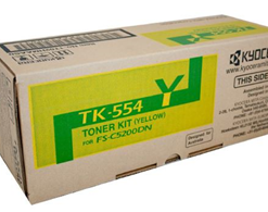 Kyocera TK-554Y Yellow Toner