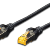 Digitus S-FTP CAT6A Patch Lead - 0.5M Black 3 18114 5010231