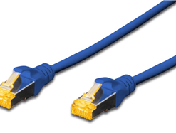 Digitus S-FTP CAT6A Patch Lead - 1M Blue