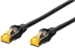 Digitus S-FTP CAT6A Patch Lead - 3M Black
