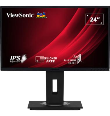 ViewSonic VG2448 24" 1920x1080 HDMI DP Ergo Monitor