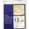 Brother TZe-R231 12mm x 4m Black on White Ribbon Tape 3 18327 338202