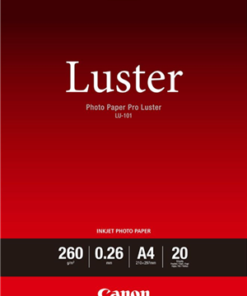 Canon LU-101 A3 Luster 260gsm Photo Paper Pro - 20 Sheets
