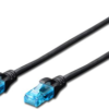 Digitus UTP CAT5e Patch Lead - 1M Black 3 19076 488249