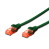 Digitus UTP CAT6 Patch Lead - 0.75M Green 2 19093 109249