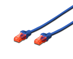 Digitus UTP CAT6 Patch Lead - 3M Blue