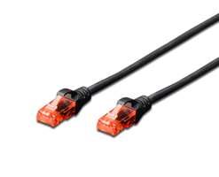 Digitus UTP CAT6 Patch Lead - 5M Black