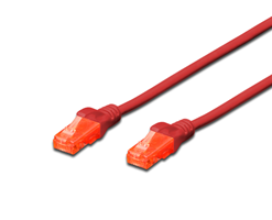 Digitus UTP CAT6 Patch Lead - 5M Red