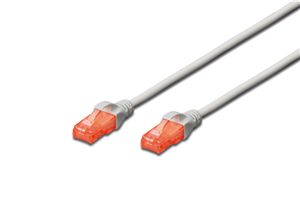 Digitus UTP CAT6 Patch Lead - 30M Grey 1 Digitus UTP CAT6 Patch Lead - 30M Grey