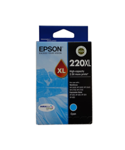 Epson 220XL Cyan High Yield Ink Cartridge