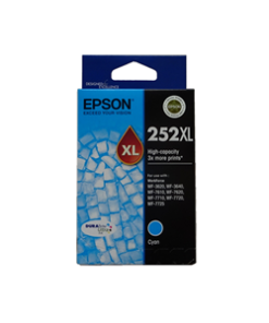 Epson 252XL Cyan High Yield Ink Cartridge