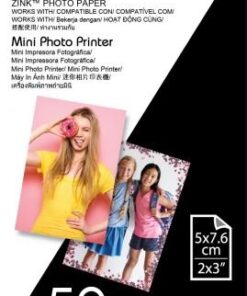 Canon Zink Photo Paper for Mini Photo Printer - 50 Sheets