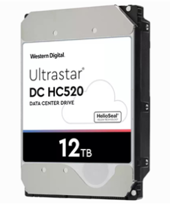 WD Ultrastar DC HC520 SATA 3.5" 7200RPM 256MB 12TB NAS HDD