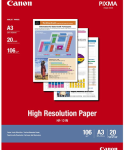 Canon HR-101 A3 High Resolution 110gsm Photo Paper - 20 Sheets